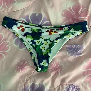 Floral Bikini Bottom NEVER WORN